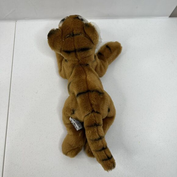 Russ Yomiko Bengal Tiger Realistic Classic Plush Brown Jungle Cat Stuffed Animal - Picture 6 of 11